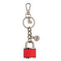 Guess-Keyrings - Devyn Lock Keychain - Pink