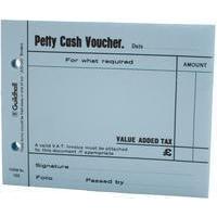 Guildhall Petty Cash Pad 100 Leaves Blue 103