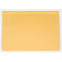 Guildhall Foolscap 315gsm Reinforced Manilla Double Pocket (35mm) Legal Wallet - Yellow (Pack of 25 Wallet Folders)