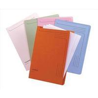 guildhall slipfile 230gsm 125 inches x 9 inches cream pack of 50