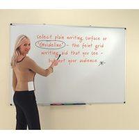 GUIDELINE LAMINATE WHITEBOARD - WHITE ALUMINIUM/ PLASTIC/ LAMINATE WX