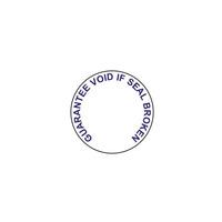 guarantee void labels blue tamper proof 19mm circles pack of 90