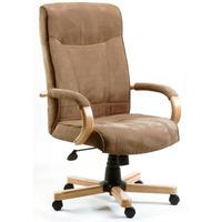 guildford suede effect executive armchair