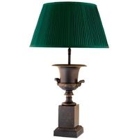 Gunmetal Table Lamp Aliana