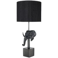 Gunmetal Table Lamp Kruger