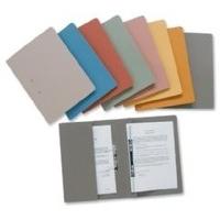 Guildhall Transfer Spring Files with Inside Pocket 315gsm 38mm Foolscap Yellow Ref 349-YLWZ [Pack 25]