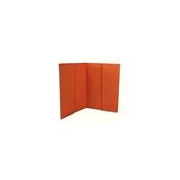 Guildhall Double Pocket Legal Wallet Foolscap Orange