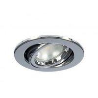 GU10 TILT Downlight Fitting- Satin Chrome