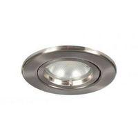 GU10 FIXED Downlight Fitting - Satin Chrome