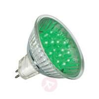 GU5.3 MR16 1W LED reflector green