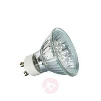 GU10 1W LED reflector bulb warm white