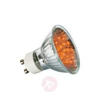 GU10 1W LED reflector bulb orange