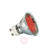 GU10 1W LED reflector bulb red