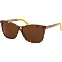 Gucci GG 3675/S GYGLC (havana on yellow-silver-yellow/brown)