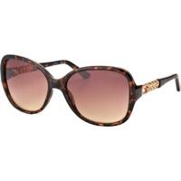 guess gu7452 52f dark havana gold havanabrown gradient