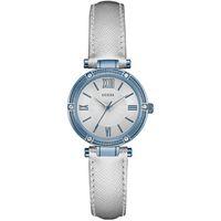 GUESS Ladies Sky Blue and Silver Watch