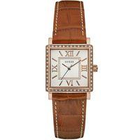 guess ladies rose gold watch