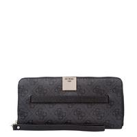 Guess-Wallets - Christy Large Zip Around - Black