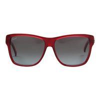 gucci unisex sunglasses transparent redblue