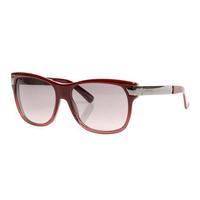 Gucci Ladies Sunglasses, Burgundy/Dark Ruthenium