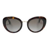 gucci ladies sunglasses havana and crystal