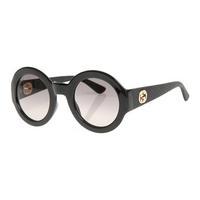 Gucci Ladies Sunglasses, Black Rubber