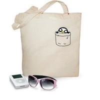 gunter in a pocket bag