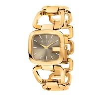 Gucci G-Gucci ladies\' gold-plated bracelet watch - medium version