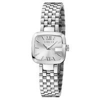 gucci g gucci ladies silver dial stainless steel bracelet watch