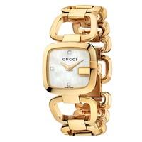 gucci g gucci ladies gold plated bracelet watch