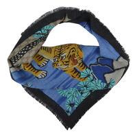 GUCCI Tiger Print Scarf