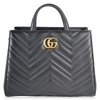 GUCCI Gg Marmont Matelasse Top Handle Bag