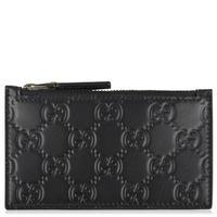 GUCCI Gg Embossed Leather Wallet