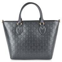 GUCCI Gg Signature Top Handle Bag