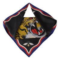 gucci small tiger motif scarf