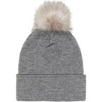 guess aw6452 wol01 hat accessories grey womens beanie in grey