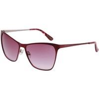 guess gm0713 f65 womens sunglasses in red