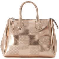 Gum Gianni Chiarini Design GUM Gianni Chiarinipink gold laminated rubber bowler bag women\'s Shoulder Bag in gold