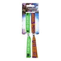 Guardians Of The Galaxy Characters and I Am Groot Double Festival Wristband Set
