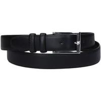 guess bm5045 lea30 belt mens belt in black