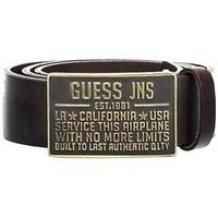 guess gr 68732 mens belt in brown