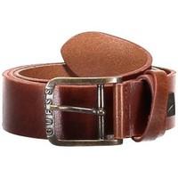 guess gr 69381 mens belt in brown