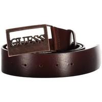 guess gr 69644 mens belt in brown