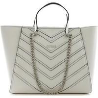 guess hwdc50 42230 bag big accessories bianco womens bag in white