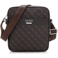 guess hm3039 pol72 across body bag accessories brown womens shoulder b ...