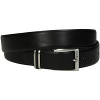 guess bm2047 lea35 belt mens belt in black