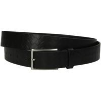 guess bm5018 lea35 belt mens belt in black