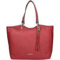 guess hwdesi p7124 shopping bag womens shopper bag in brown