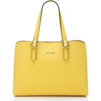 guess hwtuli p7206 bag big accessories yellow womens bag in yellow