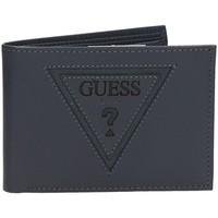 Guess Sm3133 Lea20 Wallet men\'s Purse wallet in blue